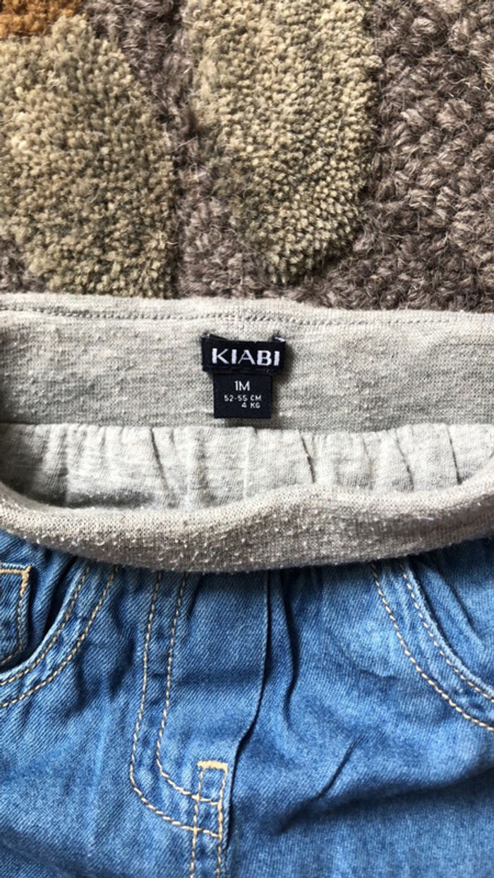 Jeans bébé fille 0-3 mois - photo numéro 4