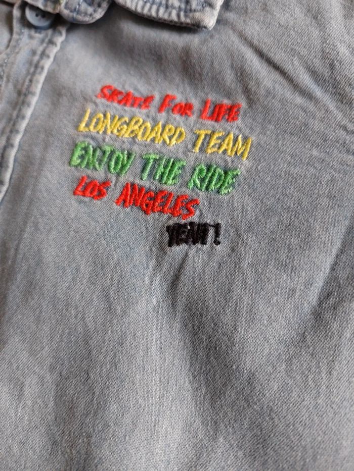 Chemise effet jean 3 ans tape à l'œil - photo numéro 2