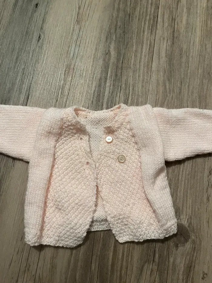 Ensemble gilet Bonnet chaussons - photo numéro 3