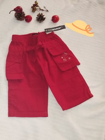 Jean Bourget Pantalon fille 6 mois NEUF 