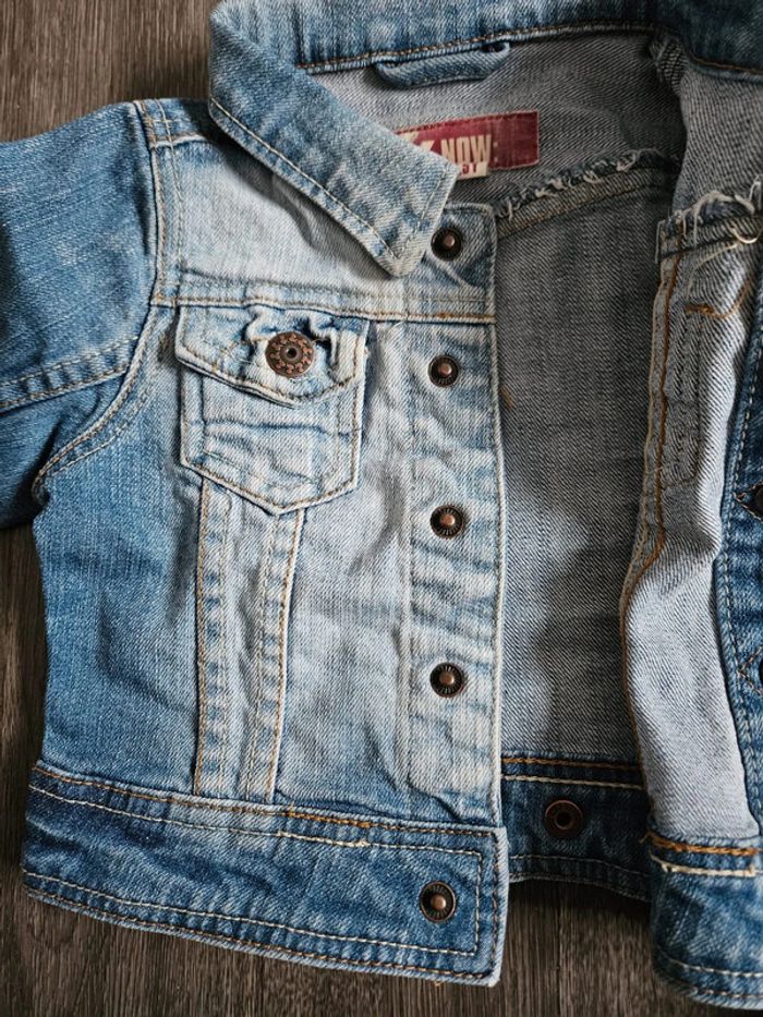 Veste en jeans fille taille 18 mois - photo numéro 7