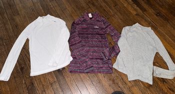 Lot 3 sous pulls wed’ze  10 ans