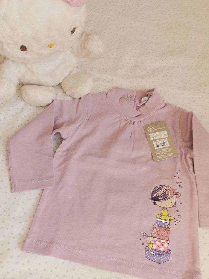 Pull 6 mois grain de blé