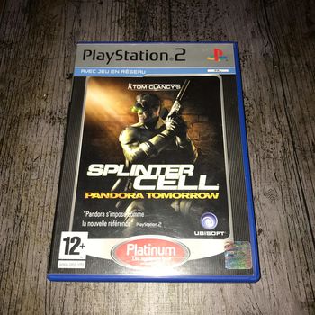 Splinter cell pandora Tomorrow Jeu ps2 Sony Platinum