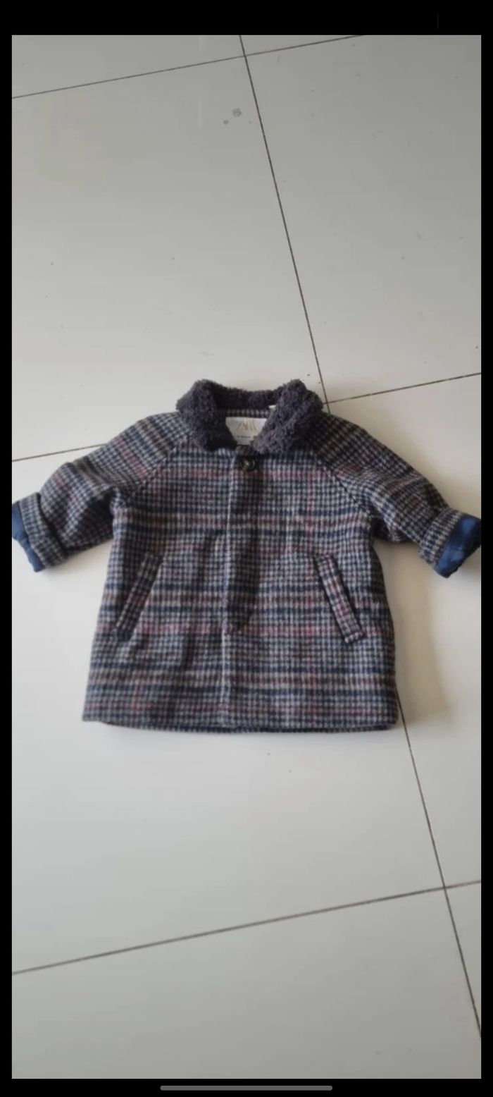 Manteaux parka zara taille 9-12 mois
