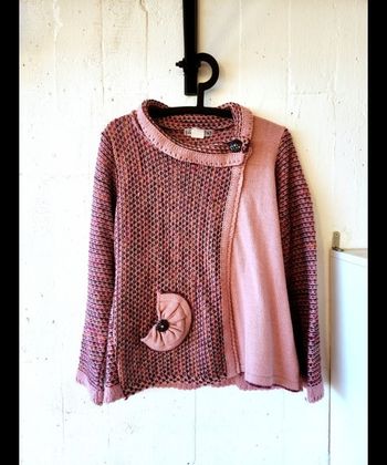 Pull d'hiver vintage made in France Tel'Telle
