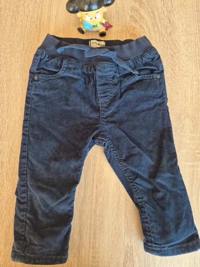 Jean velours 12mois