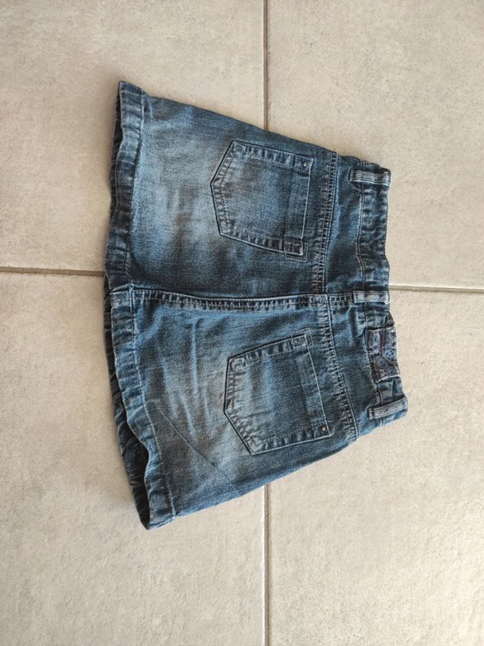 Jupe en jean tex basics 10 ans neuve - photo numéro 2
