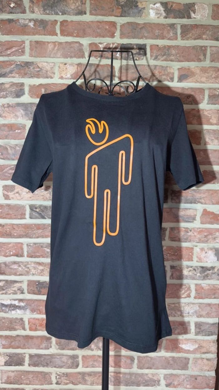 T-shirt noir Billie Eilish Taille S/36