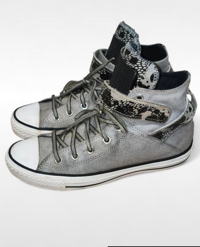 Converse effet Python - Excellent état - Taille Fr 39 UK 8 - photo numéro 4