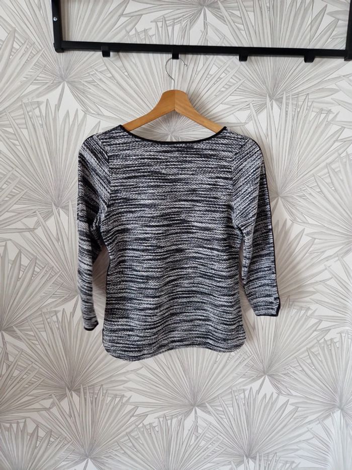 Jolie blouse manches 3/4 grain de malice taille 36 - photo numéro 2