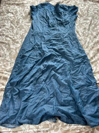 Robe longue bleu rainbow taille 38