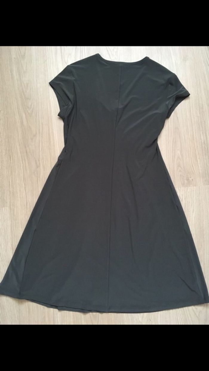 Robe Evakayan fluide kaki taille 44 - photo numéro 4
