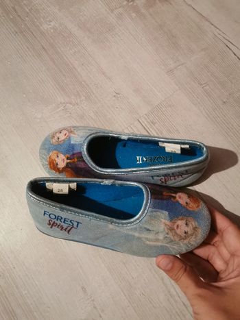 Chaussons reine des neiges