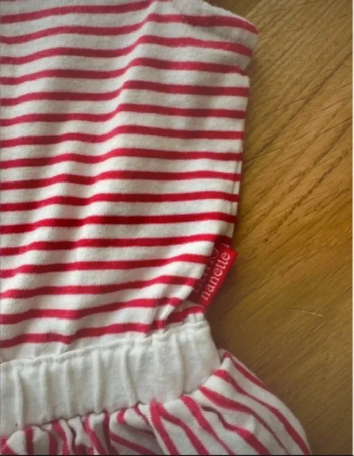 Robe marinière Nano et Nanette fille 12 mois - photo numéro 5