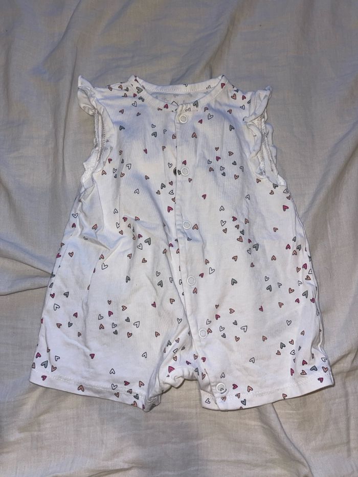 Lots de 6 barboteuses et 1 combi short 3 mois - photo numéro 4