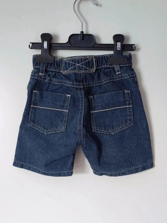 Short jean bleu marine / Kids - 6 mois - photo numéro 3