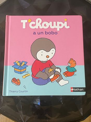 Livre Tchoupi a un bobo