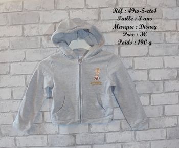 Gilet 3 ans Disney (49w-5-ctbe8)
