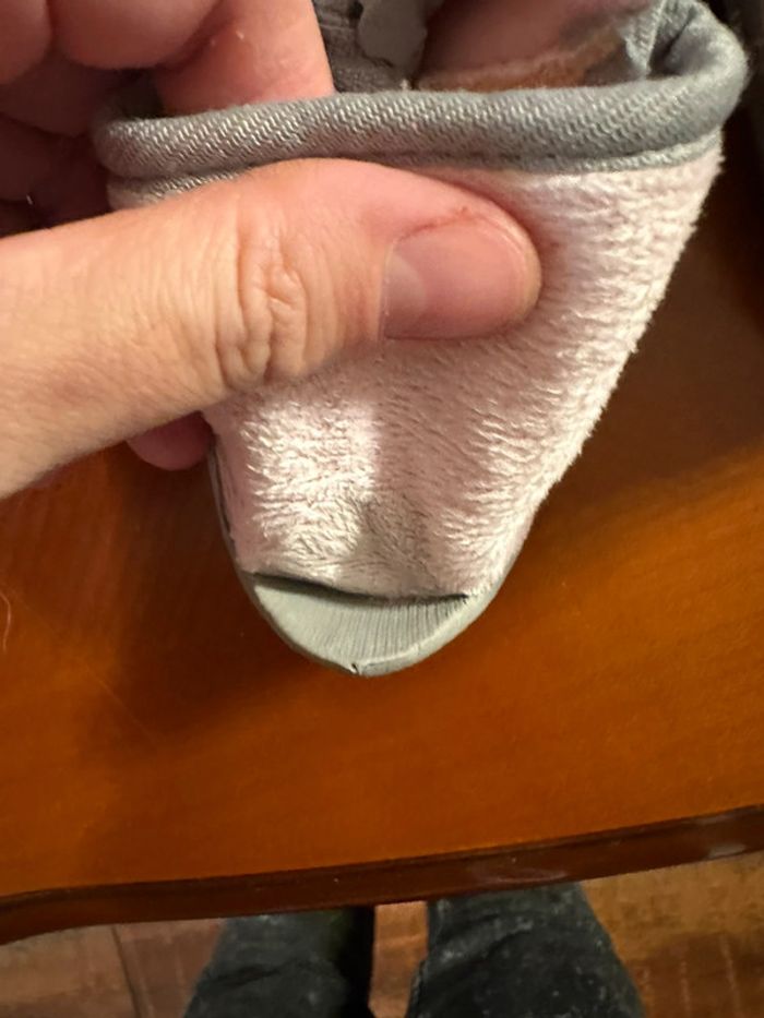 Chausson fille rose pale - photo numéro 5