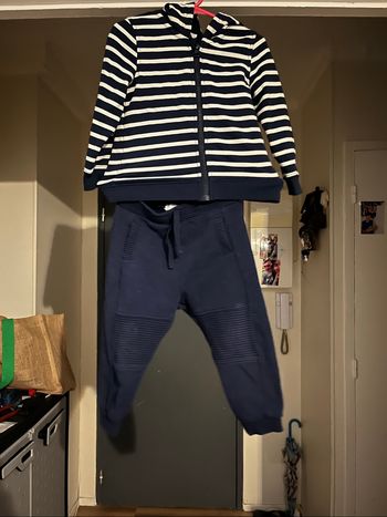 Ensemble veste + jogging garçon 24 mois Kimbaloo