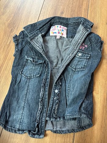 Chemise en jean complice, quatre ans manches courtes