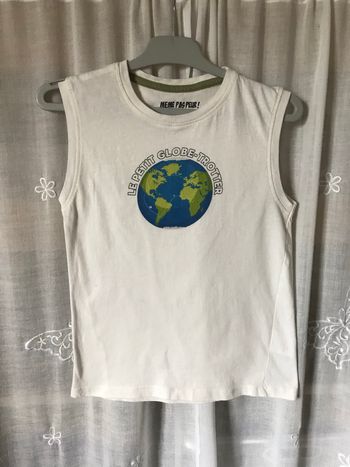 T-shirt globe trotter 10 ans Même pas peur
