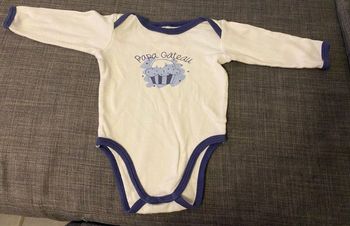 Body « papa gâteau » 9 mois