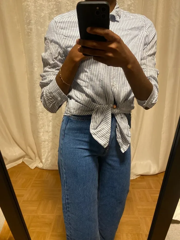 Chemise à rayure