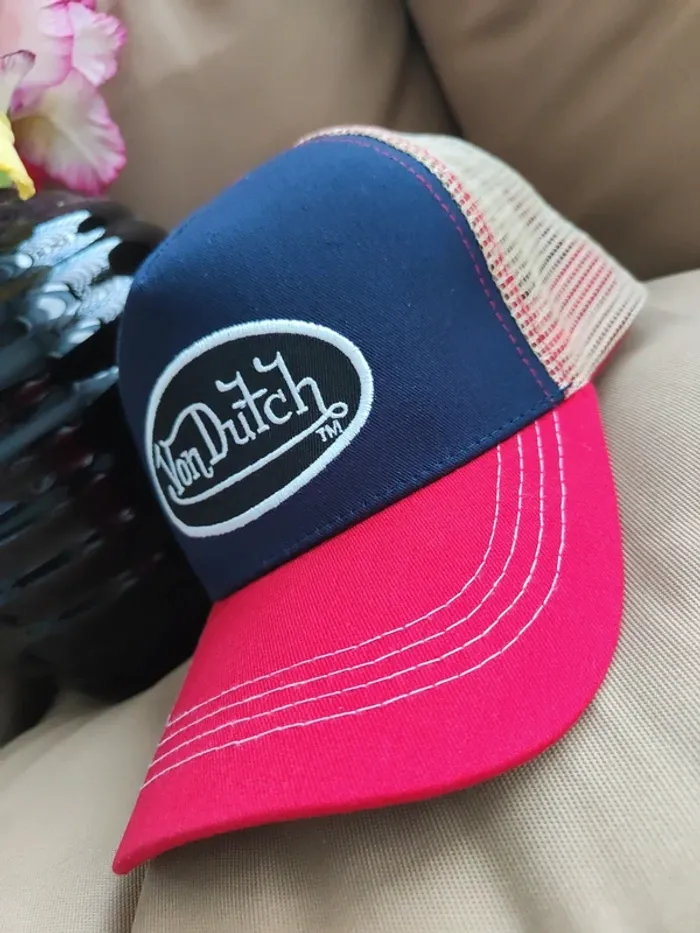 Casquette Trucker Von Dutch marine - photo numéro 2