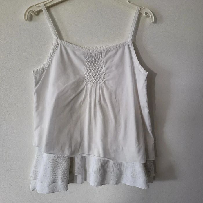 Orchestra - top coton blanc 10 ans