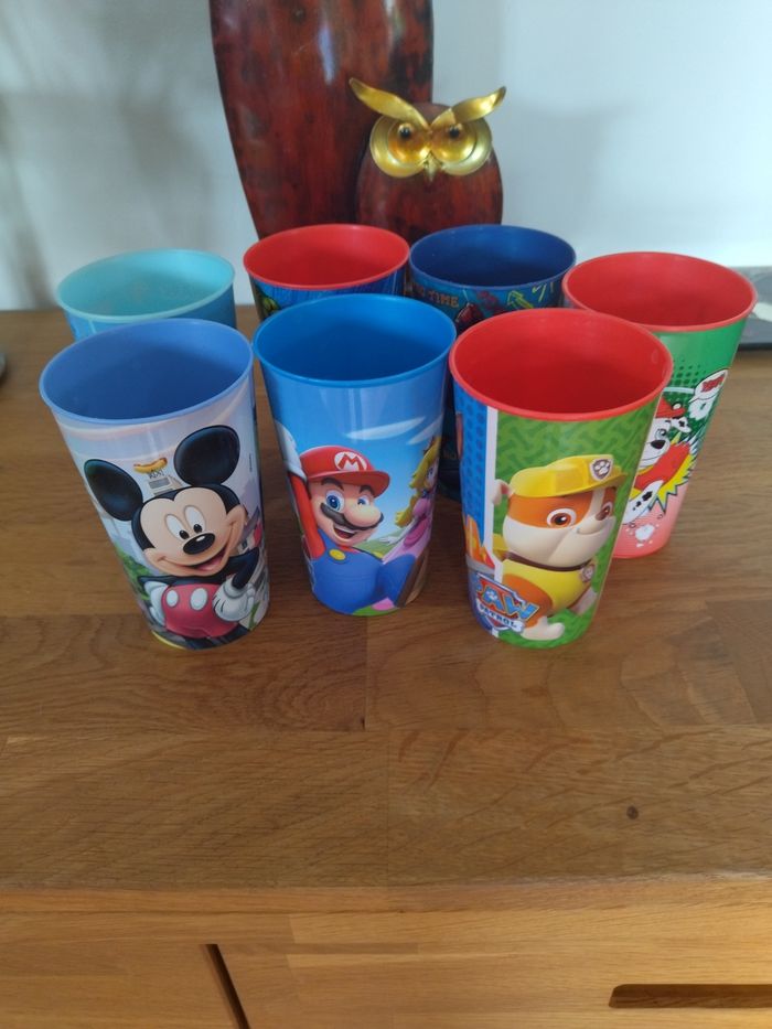 Lot de 7 verres