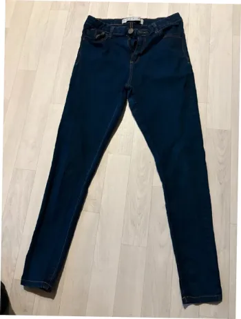 Jean denim and co taille 40 bleu marine skinny très bon état