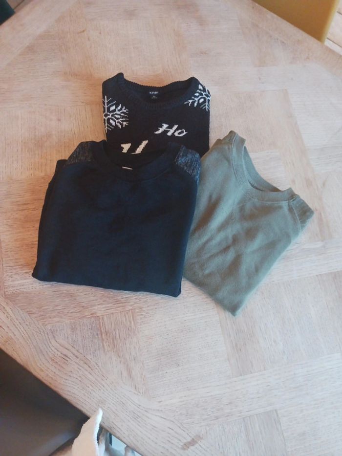 Lot sweat garçon 10 ans