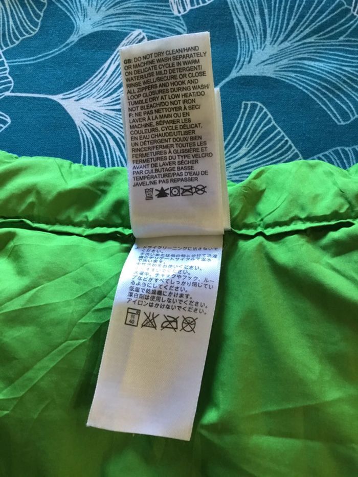Doudoune enfant The North Face bleu marine taille 12-18 mois 070 - photo numéro 17