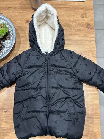 Doudoune noir Mini fille