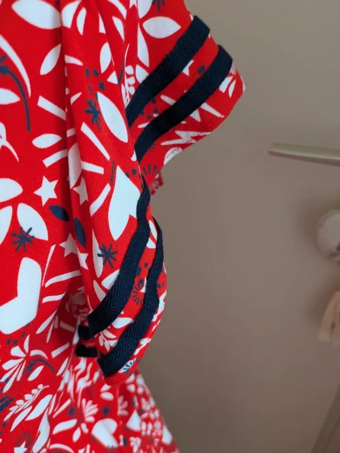 Robe rouge coeur blune - photo numéro 4