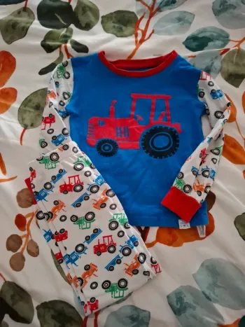 Pyjama 2 pièces tracteur 🥨