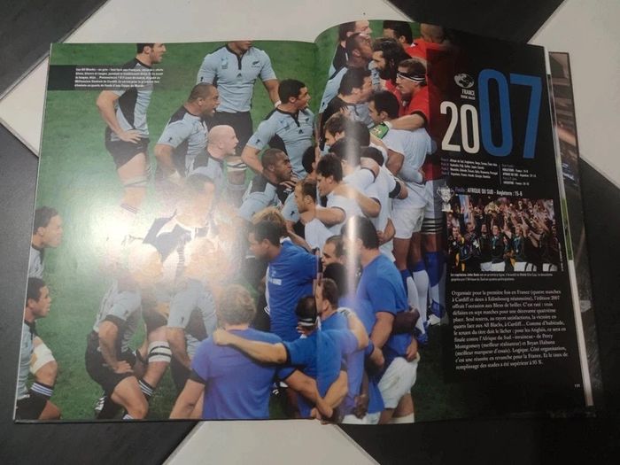 Livre l'équipe /la grande histoire du rugby - photo numéro 5
