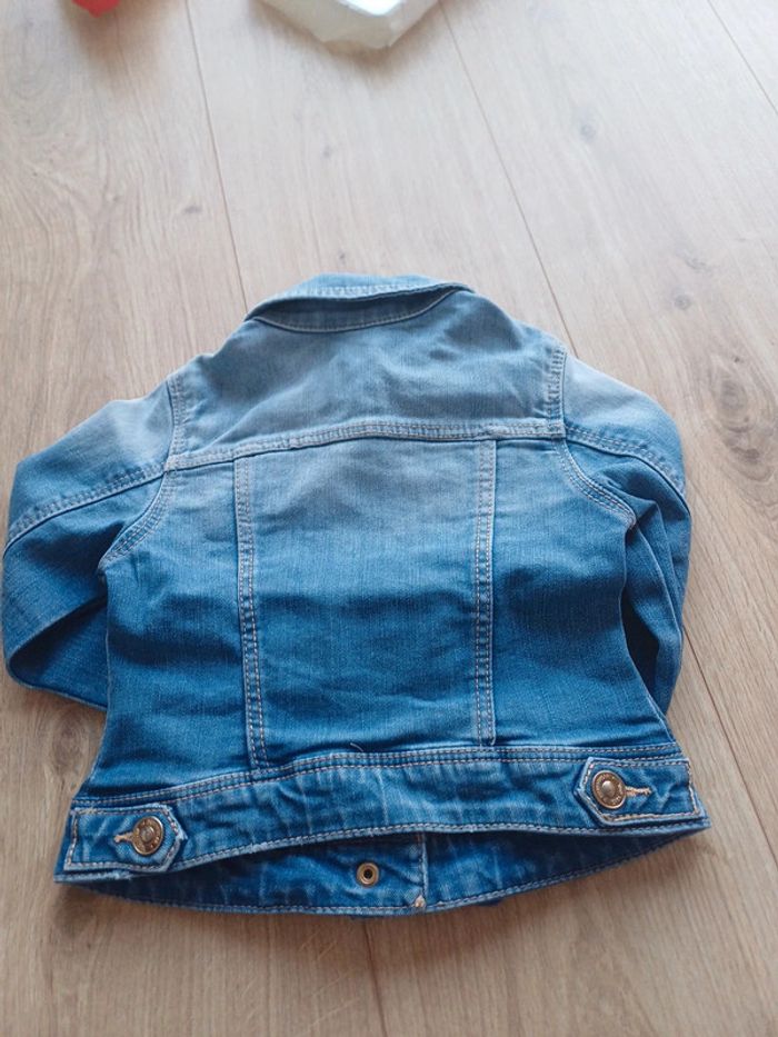Veste en jean 2/3ans zara - photo numéro 4