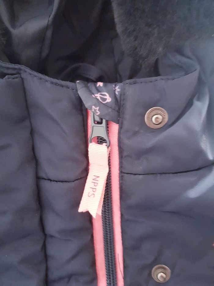 Noppies Kids - Manteau / parka avec capuche - Bleu marine (18 mois) - photo numéro 8