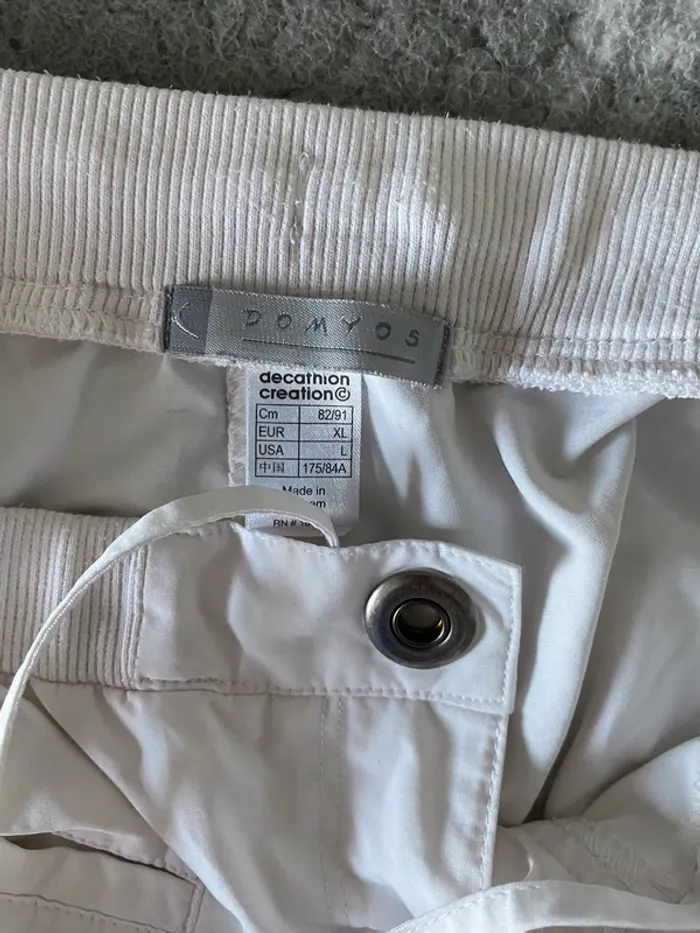 Pantacour blanc taille xl - photo numéro 2