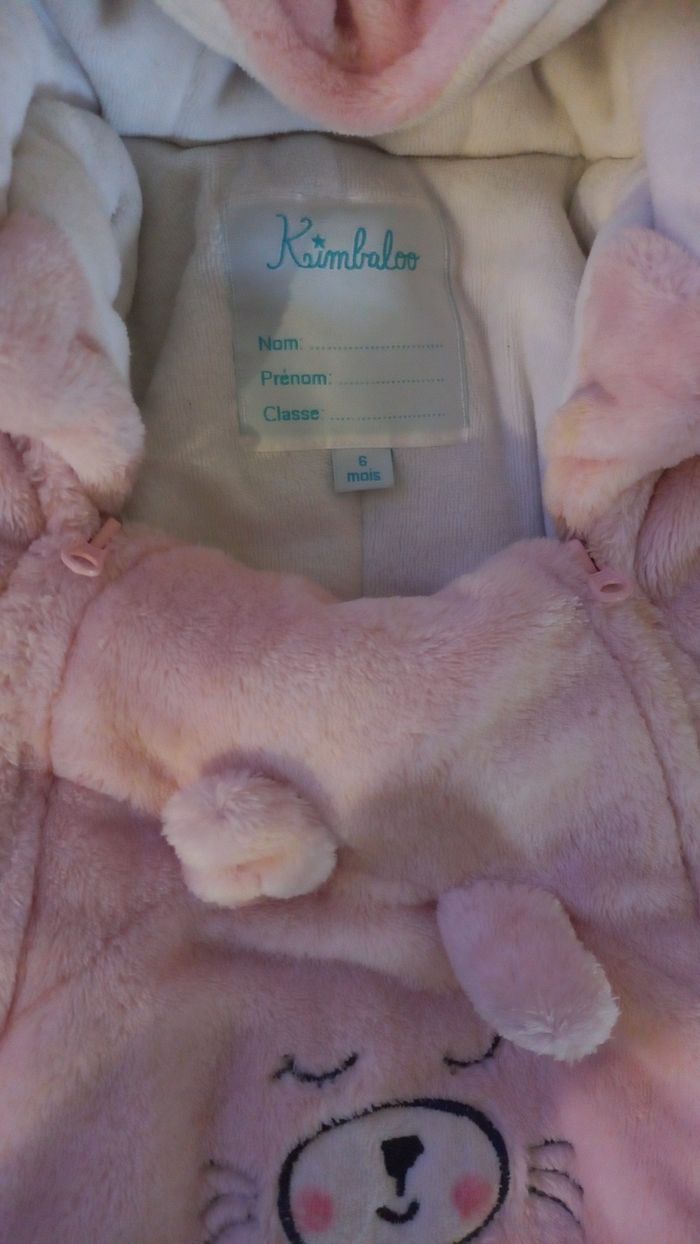 Combinaison pilote Kimbaloo 6 mois - photo numéro 2