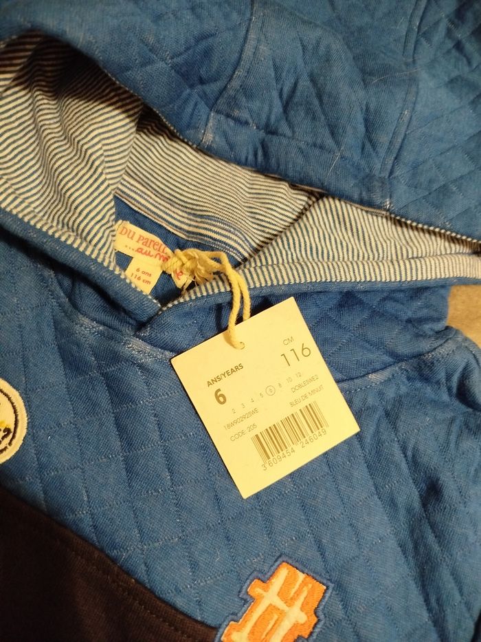 Pull 6 ans neuf Du pareil au même - photo numéro 3