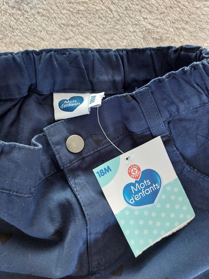 Pantalon bleu 18 mois - photo numéro 3