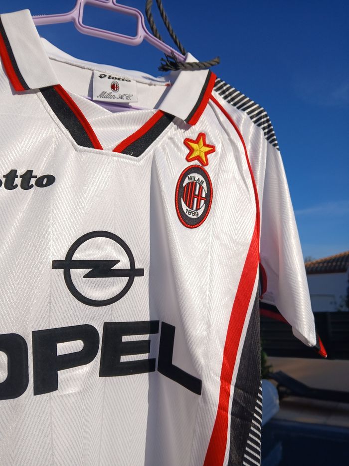 Maillot de foot Milan AC extérieur  1997/1998 - photo numéro 2