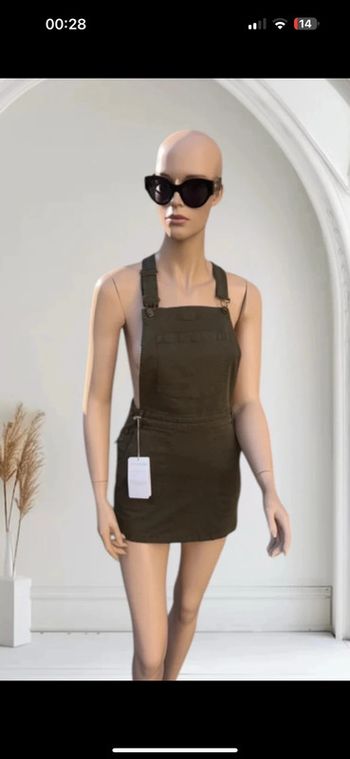 Robe salopette Zadig & Voltaire – Kaki – Taille XS – Neuve avec étiquette