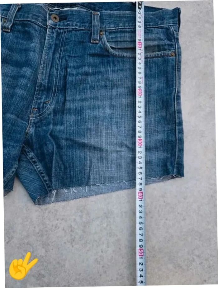 Short Levi's 514 W38 FR48 Bleu Homme Men #SHO012B - photo numéro 5