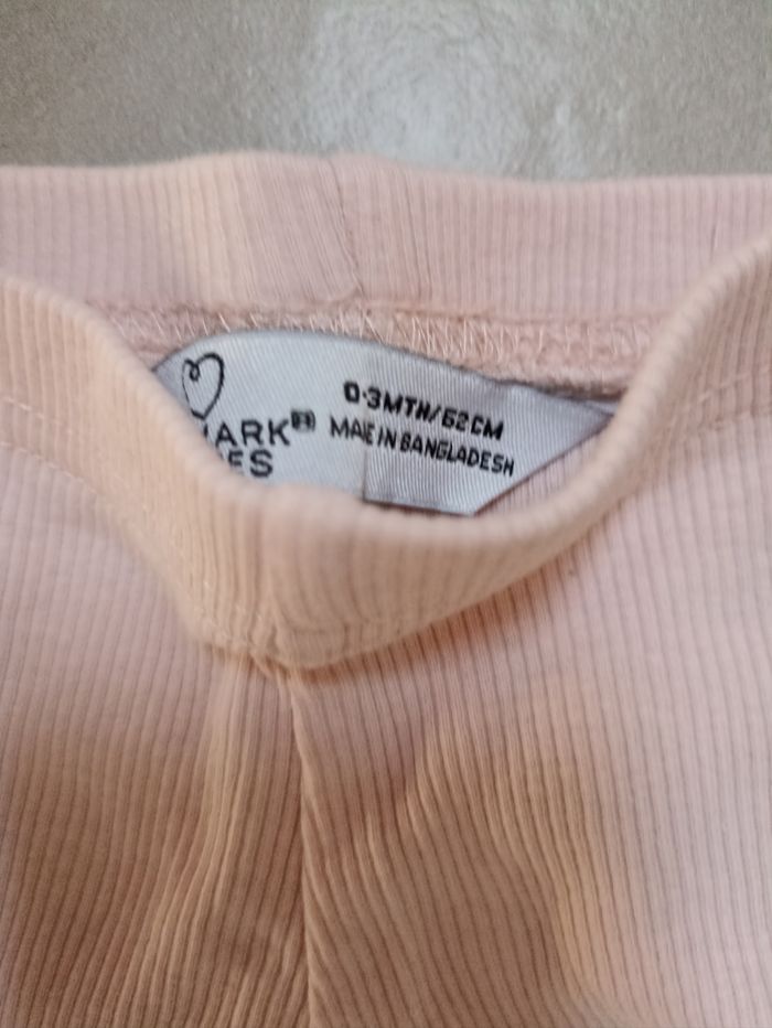 Ensemble 0-3 mois Primark rose pâle - photo numéro 3