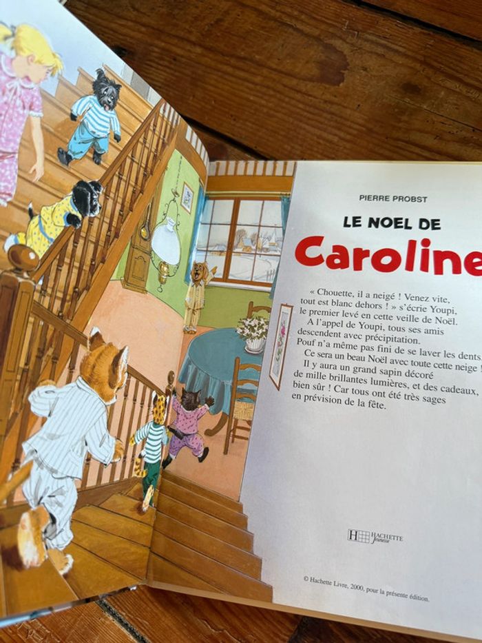 Couverture claire BE LE Noël de Caroline Pierre Probst livre Hachette Jeunesse - photo numéro 3